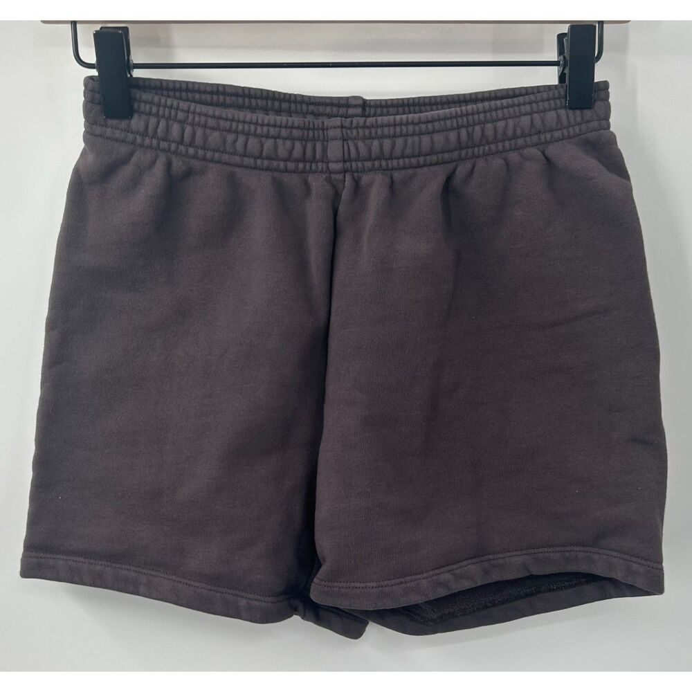 Skims The Short Cotton Fleece Lounge Shorts Midnight Women’s Size S NWT